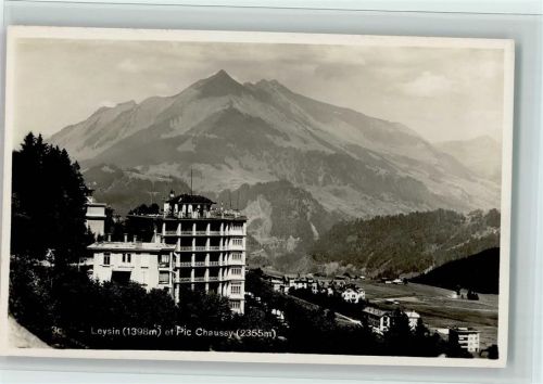 1854 Leysin - Pic Chaussy