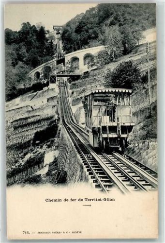 1823 Glion - Chemin de fer de Territet Glion Seilbahn