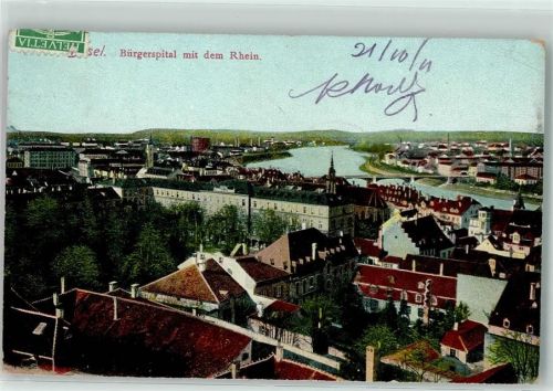 4000 Basel Bâle 1911 - Bürgerspital