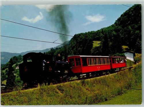 6354 Vitznau 1871 - Vitnau Rigi Bahn älteste Berg Zahnradbahn Europas erbaut von N. Riggenbach