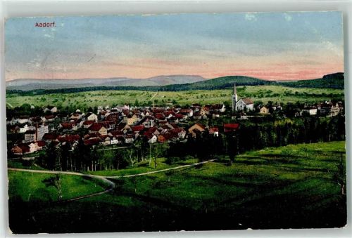 8355 Aadorf 1912 Lithographie