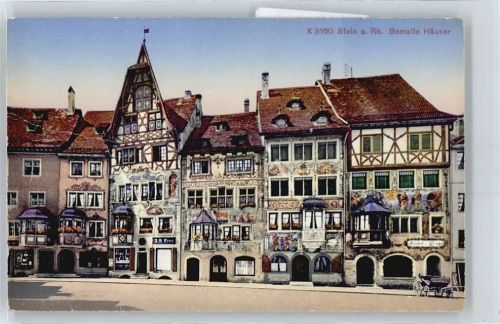 8260 Stein am Rhein - Bemahlte Häuser