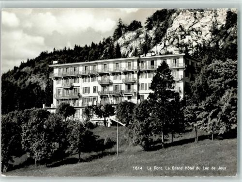 1342 Le Pont - Le Grand Hotel du Lac de Joux