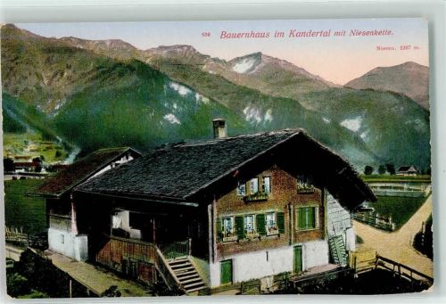 3718 Kandersteg - Bauernhaus Niesenkette