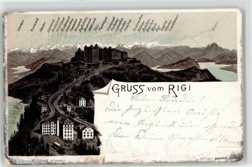 Rigi Kulm - 1896