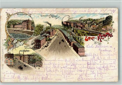 8310 Kemptthal 1900 BOAKC Fabrik Maggi Lithographie