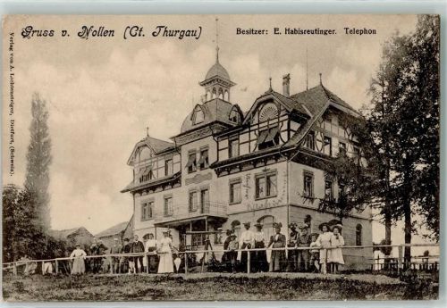9515 Hosenruck 1907 - Gruss vom Nollen Hotel Thurgau