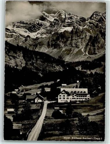 9651 Rietbad Ennetbühl - Hotel-Kurhaus Rietbad Blick zum Säntis