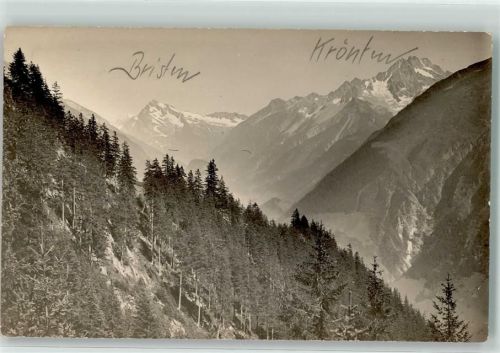 6474 Amsteg Foto AK Ort handschriftlich Bristen