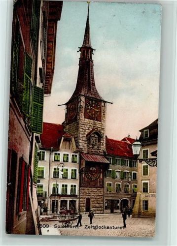 4500 Solothurn Soleure 1911 - Zeitglockenturm