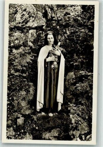 6064 Kerns 1938 Foto AK Theresia v.Kinde Jesu Lourdesgrotte