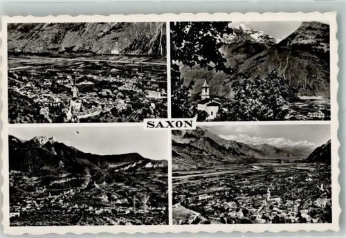 1907 Saxon Tovassière 1935 Foto AK