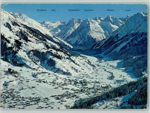 7250 Klosters - Konvolut Klosters 12 verschiedene AK gute Qualität