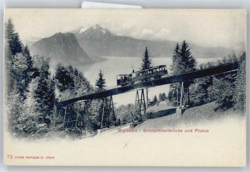6410 Rigi Kulm - Schnurtobelbrücke, Rigibahn AKU2