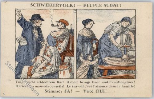 Künstlerkarte Schweizervolk
