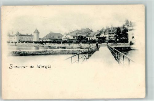 1110 Morges 1898 Gebrauchsspuren Schloss