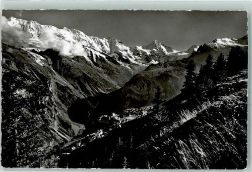 3825 Mürren - Ebnefluh Mittaghorn Grosshorn Breithorn