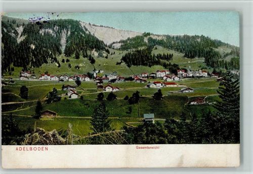 3715 Adelboden BE 1911 - Gesamtansicht Feldpost