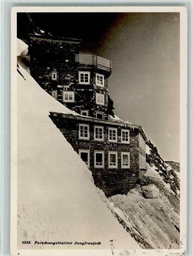3801 Jungfraujoch - Forschungsinstitut