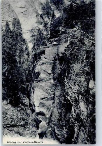 7430 Thusis - Abstieg zur Viamala Gallerie