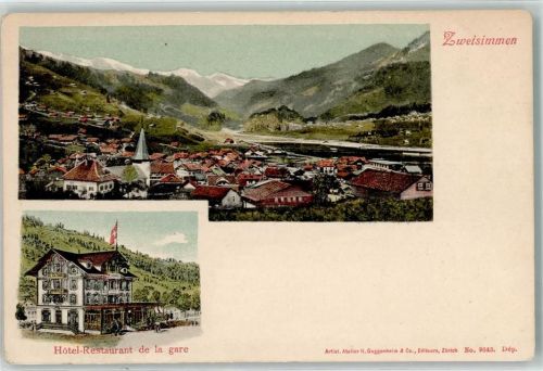 3770 Zweisimmen - Hotel Restaurant de la Gare