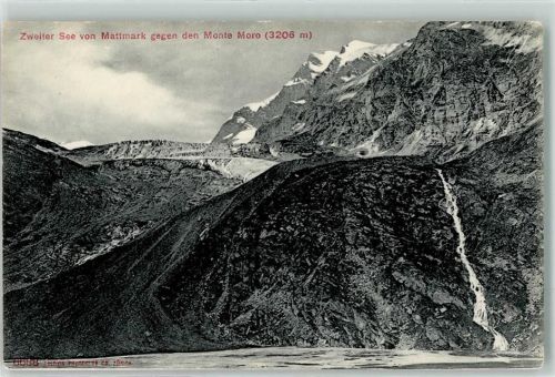 3905 Saas Mattmark - Zweiter See Monte Moro