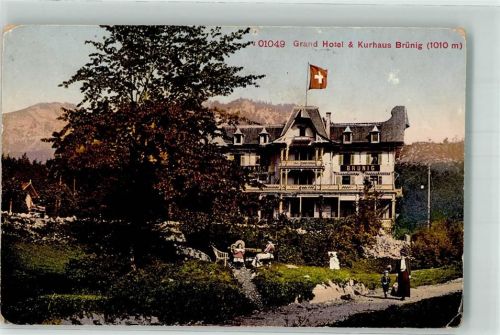 3860 Brünig Gebrauchsspuren Grand Hotel