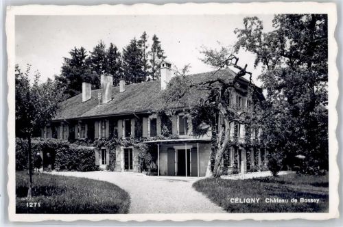 1298 Céligny Bossey - Chateau de Bossey, Wirtschaftsinstitut