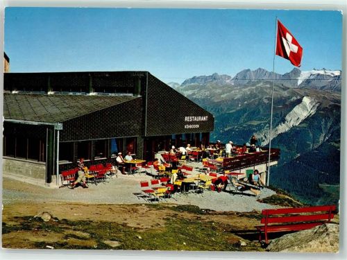 Eggishorn - Gasthaus Kühboden Fiesch Hüttenstempel