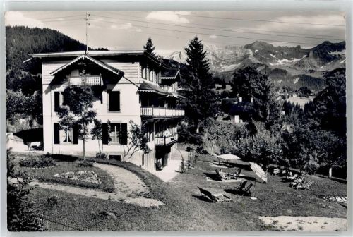 1885 Chesières - Pension La Plaisance