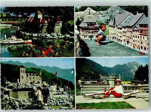 6815 Melide - Swissminiatur Schloss Chateau de Chillon Stein am Rhein Flughafen Kloten