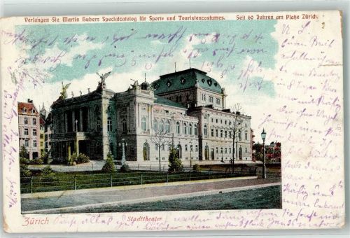 8000 Zürich 1906 - Stadttheater