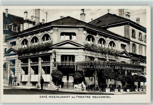 2000 Neuchâtel Neuenburg - Cafe Gasthaus du Theatre