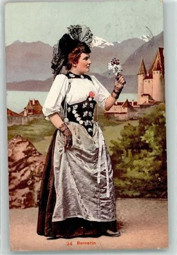 3000 Bern Berne 1909 - Trachtenfrau