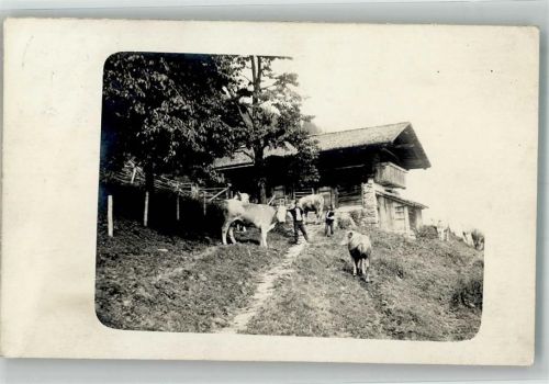 1919 Foto AK Ort handschriftlich Kanton Schwyz