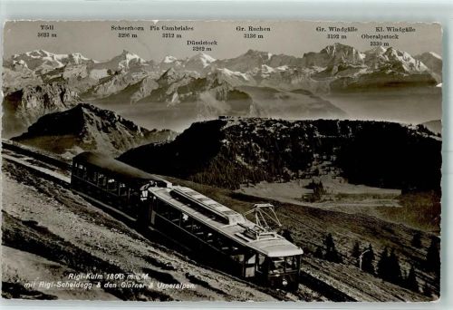 6410 Rigi Kulm - Rigi Scheidegg Glarner und Urneralpen