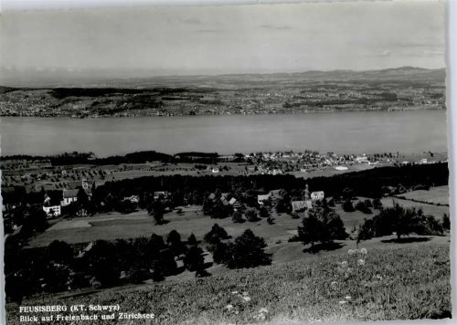 8835 Feusisberg - Gesamtansicht, Zürichsee