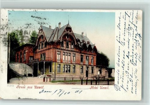 9240 Uzwil 1901 - Hotel Uzwil
