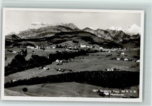 9633 Hemberg - Toggenburg mit Säntiskette