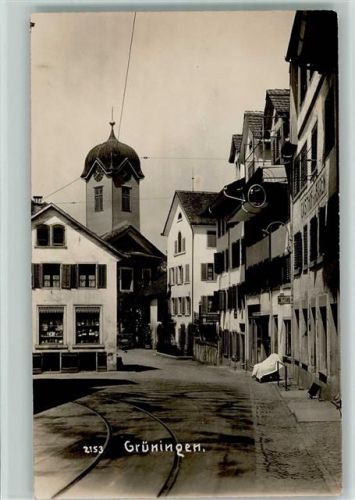 8627 Grüningen Foto AK