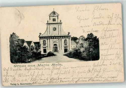 4115 Mariastein 1901 - Klosterkirche