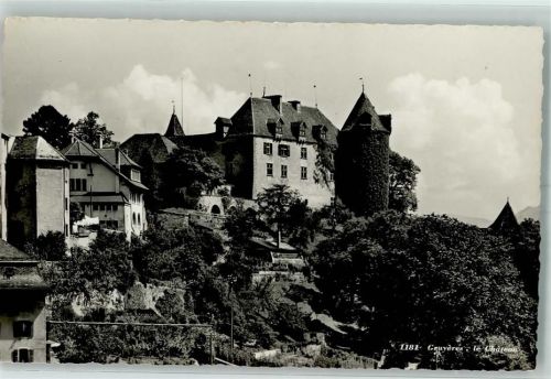 1663 Gruyères - schloss