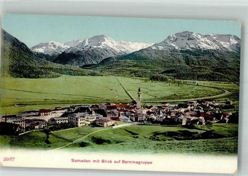 7503 Samedan Samaden Foto AK Berninagruppe