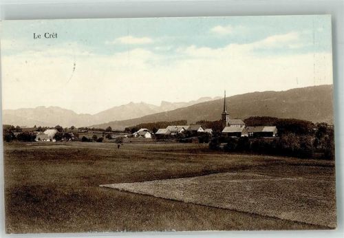 2314 Le Crêt 1921 Foto AK