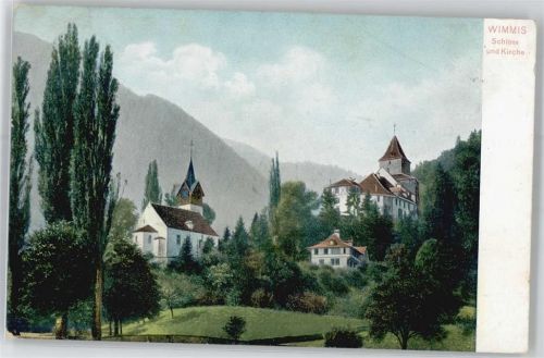 3752 Wimmis - Schloß, Kirche