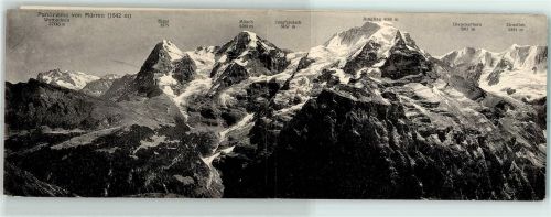 3825 Mürren Klapp AK 3-fach