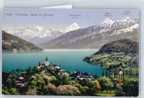 3700 Spiez - Thunersee, Schloss AKU2