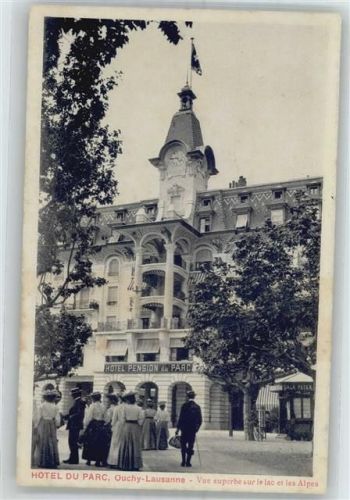 1000 Lausanne Losanna 1910 - Hotel Pension du Parc