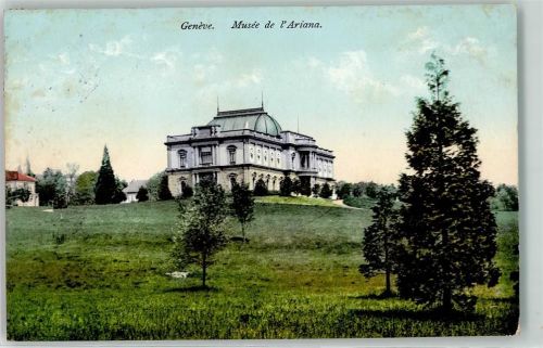1200 Genève Genf 1910 - Musee Ariana