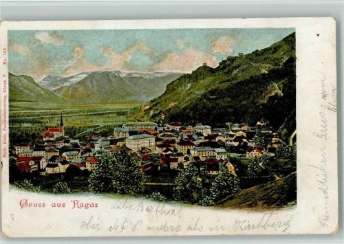 7310 Bad Ragaz 1903 - Gruss aus Ragaz